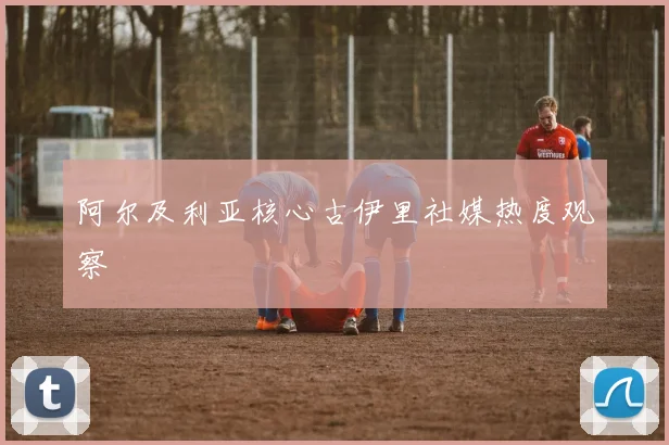 阿尔及利亚核心古伊里社媒热度观察